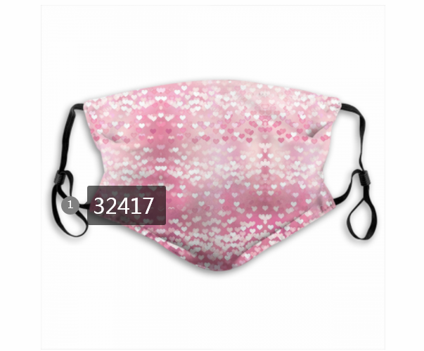 2020 #100 Dust mask with filter->nfl dust mask->Sports Accessory